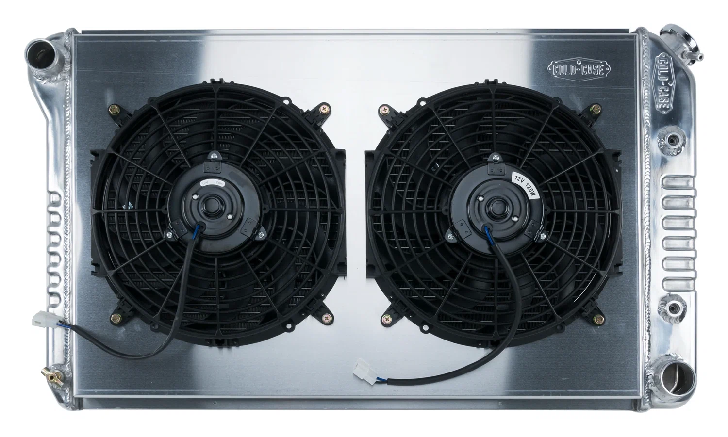 78-88 GM G-Body Aluminum Radiator And 12 Inch Dual Fan Kit AT (exc. GN)